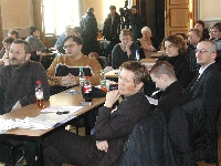 Gründungstreffen des Netzwerkes Reformlinke am 16.2.2003; Foto: Axel Hildebrandt
