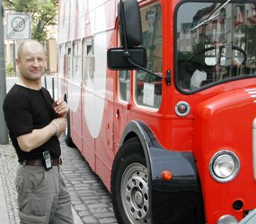 Jerzy, der clevere Busfahrer; Foto: Axel Hildebrandt