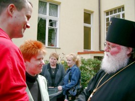 Hoffest mit Erzbischof FEOFAN; Foto: Elke Brosow