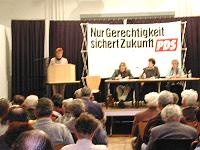 WählervertreterInnen-Versammlung in Marzahn-Hellersdorf; Foto: Axel Hildebrandt