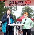 Wahlkampf in Potsdam; Foto: Axel Hildebrandt