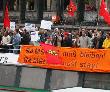 Protest gegen Samsung-Schließung im Regierungsviertel; Foto: privat