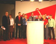 'Auftakt zm Endspurt' mit Berliner SpitzenkandidatInnen; Foto: Elke Brosow; Foto: privat