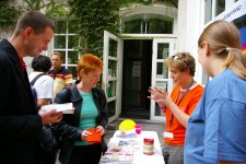 Zu Besuch beim Tag der offenen Tür des Integrationsprojekts e.V.; Foto: Elke Brosow