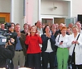 Wahlabend in Berlin; Foto: Elke Brosow