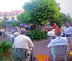 Garten-Diskussion in Schmölln; Foto: Axel Hildebrandt