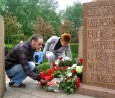 Gedenken in Marzahn-Hellersdorf; Foto: Heidi Wagner