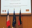 Präsidien von Nationalversammlung und Bundestag  in Paris; Foto: privat