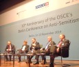 OSZE gegen Antisemitismus, Podiumsdiskussion; Foto: Axel Hildebrandt