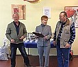 Ehrenpreis-Vergabe auf der Kleintier-Schau in Kaulsdorf-Süd; Foto: privat