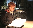 Verlesen der Namen der über 55.000 ermordeten Berliner Jüdinnen und Juden; Foto: privat